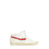 Sneakers Leather Crown white